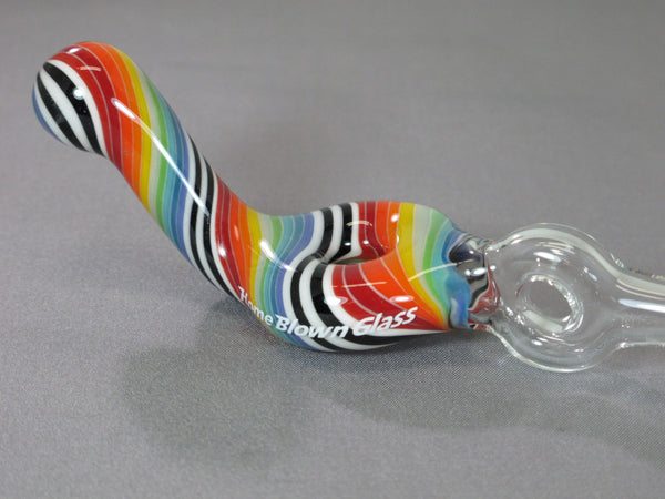 Home Blown Glass Road Runner Air-Cooled Dab Straw / $ 59.99 at 420 Science